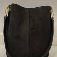I Secchielli Camoscio – borsa secchiello in pelle scamosciata made in Italy