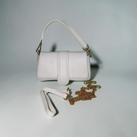 “Le Linguette” – Borsa a tracolla in vera pelle made in Italy