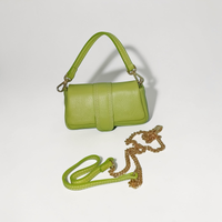 “Le Linguette” – Borsa a tracolla in vera pelle made in Italy