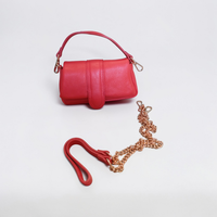“Le Linguette” – Borsa a tracolla in vera pelle made in Italy