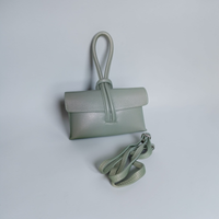 “Le Polsino” – Borsa da polso in vera pelle made in Italy - Rosso / Vera pelle