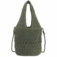 Borsa Dafne in Fibra Naturale con Tracolla | Anembags