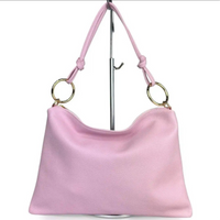 “Le Sottilissime Big – borsa con anelli in vera pelle”