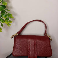 “Le Linguette” – Borsa a tracolla in vera pelle made in Italy