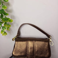 “Le Linguette” – Borsa a tracolla in vera pelle made in Italy
