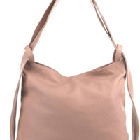 Borsa Convertibile a Zaino Ayla in Vera Pelle Made in Italy