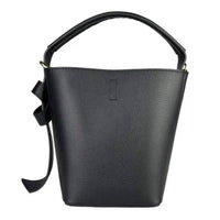 I Fiocchetti” in pelle made in Italy – secchiello con fiocco elegante