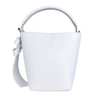 I Fiocchetti” in pelle made in Italy – secchiello con fiocco elegante