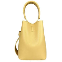 I Fiocchetti” in pelle made in Italy – secchiello con fiocco elegante