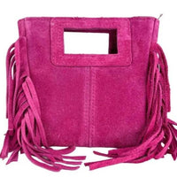 Le Frangettine Mini – Mini bag con frange in Vera Pelle Made in Italy