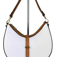 Borsa “Le Mezzelune” in pelle – design semiluna elegante | Anem Bags - Nero / Vera pelle