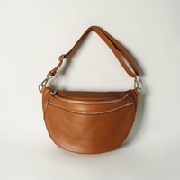 Marsupio Urban AnemBags in Vera Pelle Made in Italy – Unisex con Doppia Cerniera