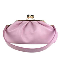 Clutch "ELIZABETH SMALL"- Eleganza in Vera Pelle Made in Italy - Beige / Vera pelle