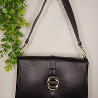 Borsa "Sirya" in vera pelle made in Italy | Accessorio elegante AnemBags - verde / Vera pelle
