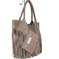 Le Frangette – borsa con frange in vera pelle made in Italy