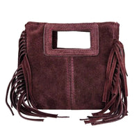 Le Frangettine Mini – Mini bag con frange in Vera Pelle Made in Italy