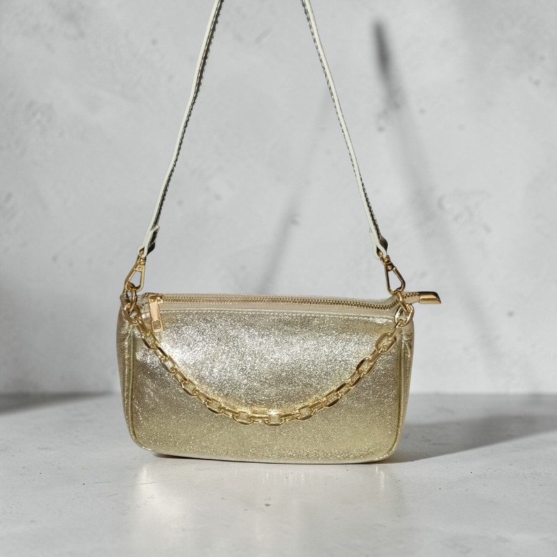 Borsa “Le Spalline” in vera pelle