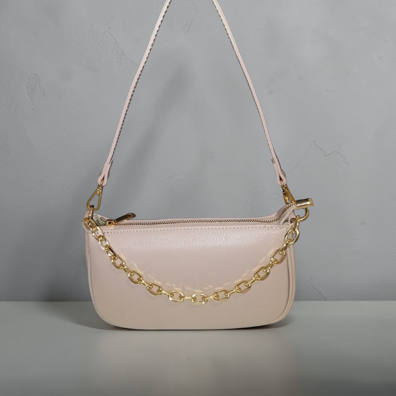 Borsa “Le Spalline” in vera pelle
