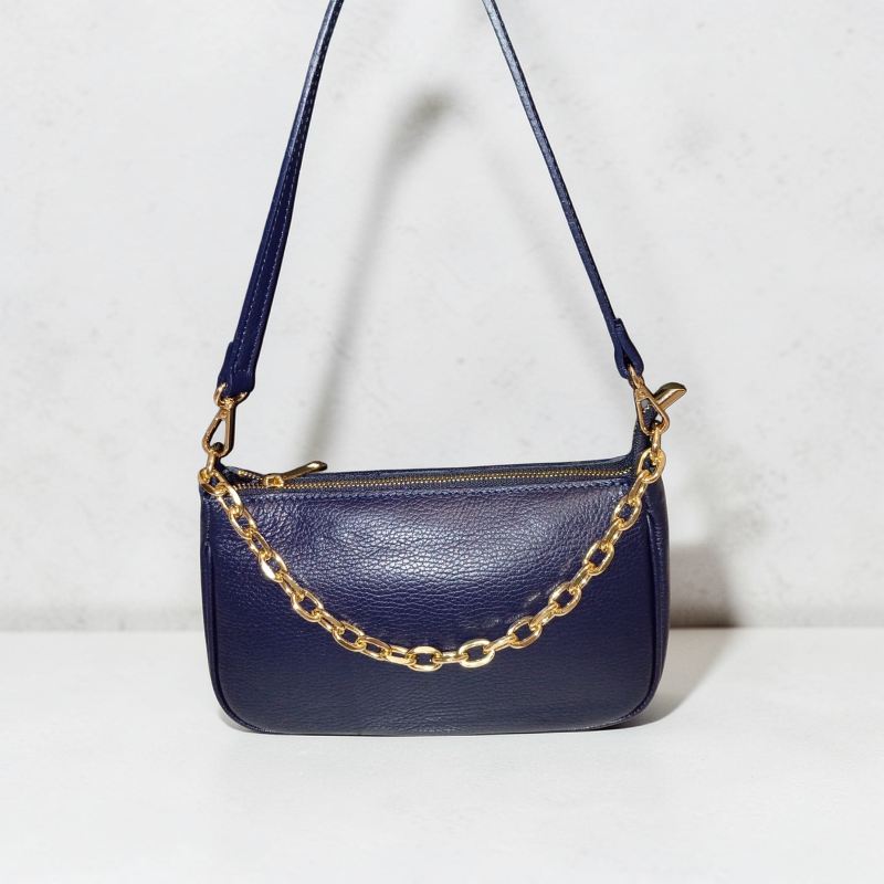 Borsa “Le Spalline” in vera pelle