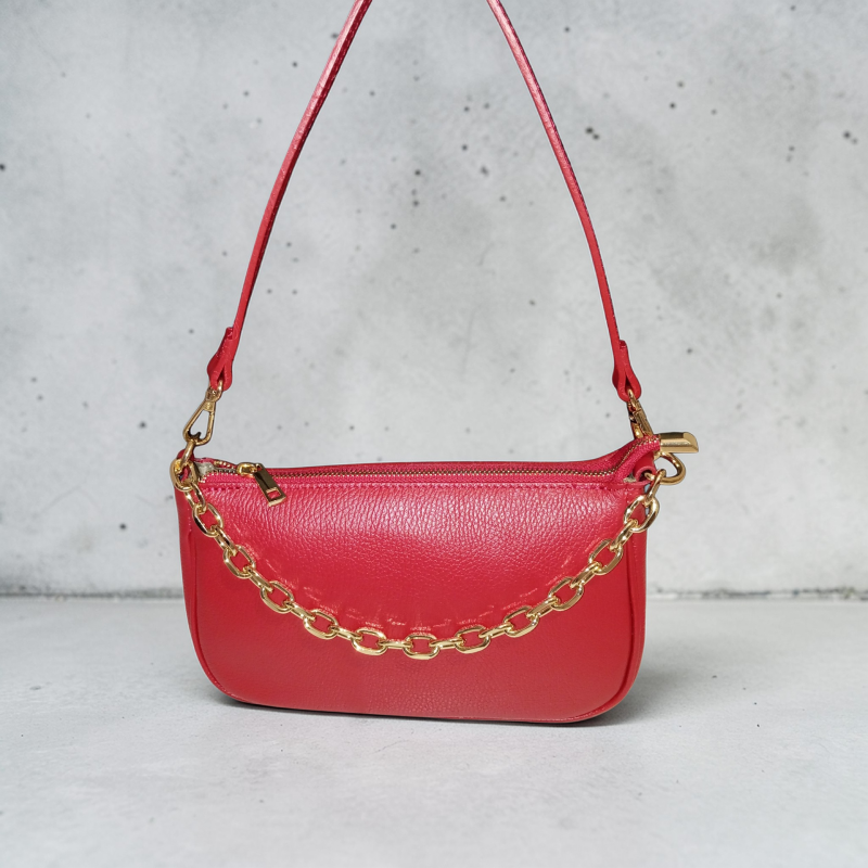 Borsa “Le Spalline” in vera pelle