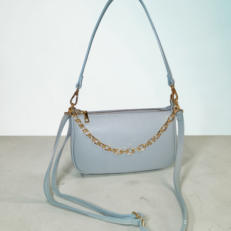 Borsa “Le Spalline” in vera pelle