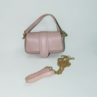 “Le Linguette” – Borsa a tracolla in vera pelle made in Italy