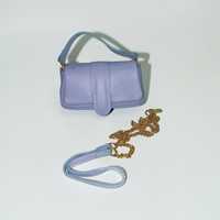 “Le Linguette” – Borsa a tracolla in vera pelle made in Italy - Argento / Vera pelle