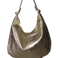 Borsa “Le Sacche” in pelle stile sacco – Made in Italy - Panna / Vera pelle