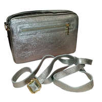 Le Double Zipper – borsa doppia zip in vera pelle made in Italy