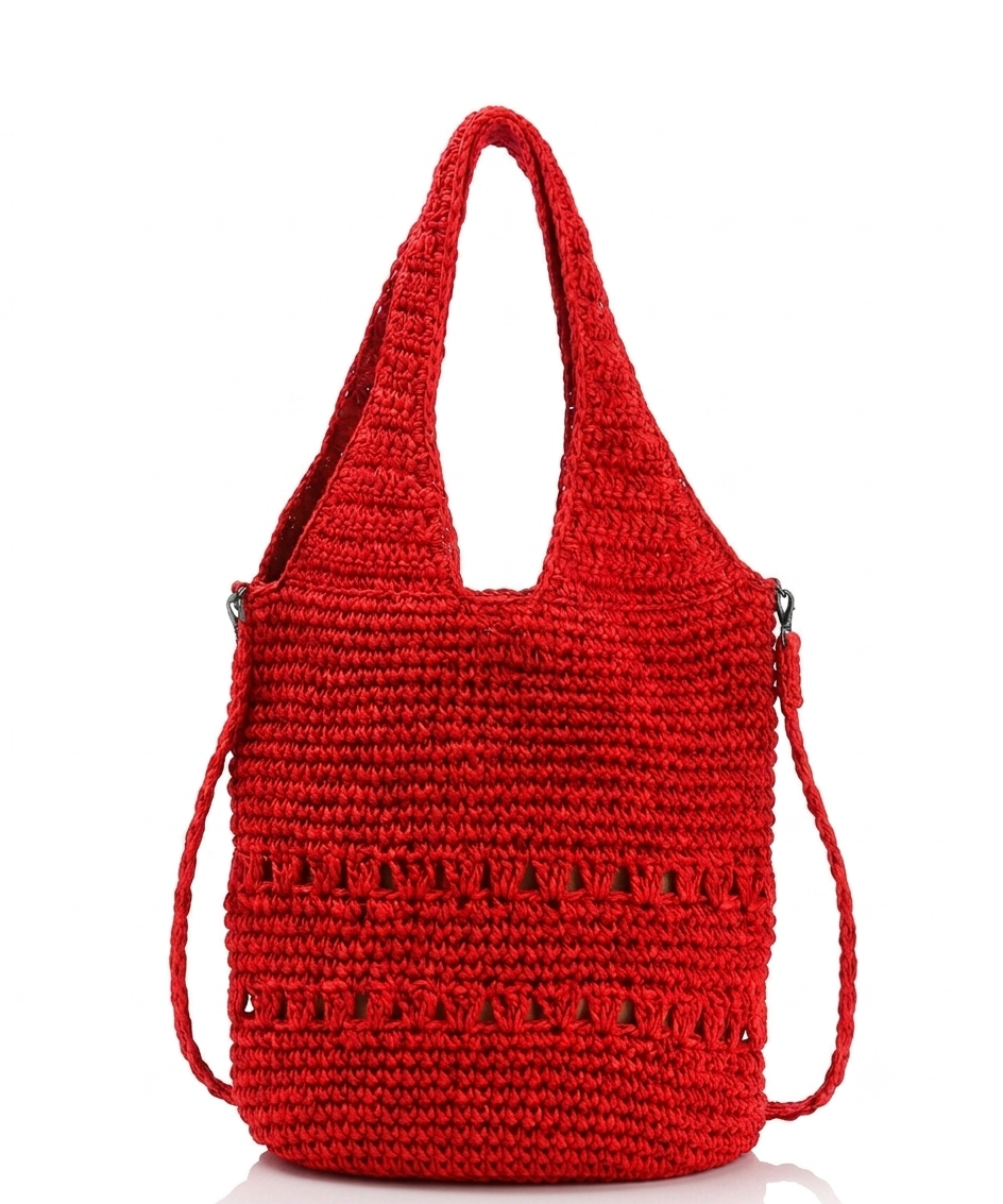 Borsa Dafne in Fibra Naturale con Tracolla | Anembags