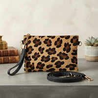 Borsa Pochette NALA in Vera Pelle Made in Italy con Cavallino | Anembags