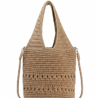 Borsa Dafne in Fibra Naturale con Tracolla | Anembags