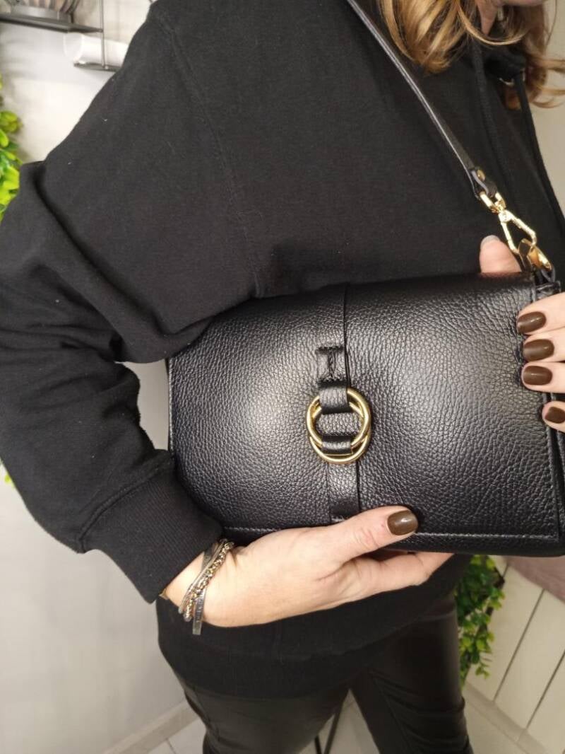 Borsa "Sirya" in vera pelle made in Italy | Accessorio elegante AnemBags