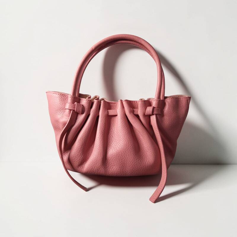 Borsa Denise AnemBags in Poliuretano Premium con Tracolla – Disponibile in 10 Colori - Argento / Ecopelle