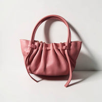 Borsa Denise AnemBags in Poliuretano Premium con Tracolla – Disponibile in 10 Colori - Argento / Ecopelle