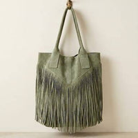 Le Frangette – borsa con frange in vera pelle made in Italy
