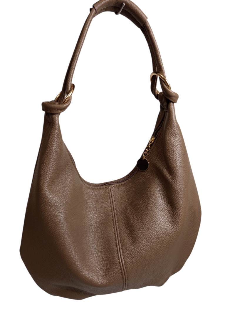 Borsa “Le Sacche” in pelle stile sacco – Made in Italy