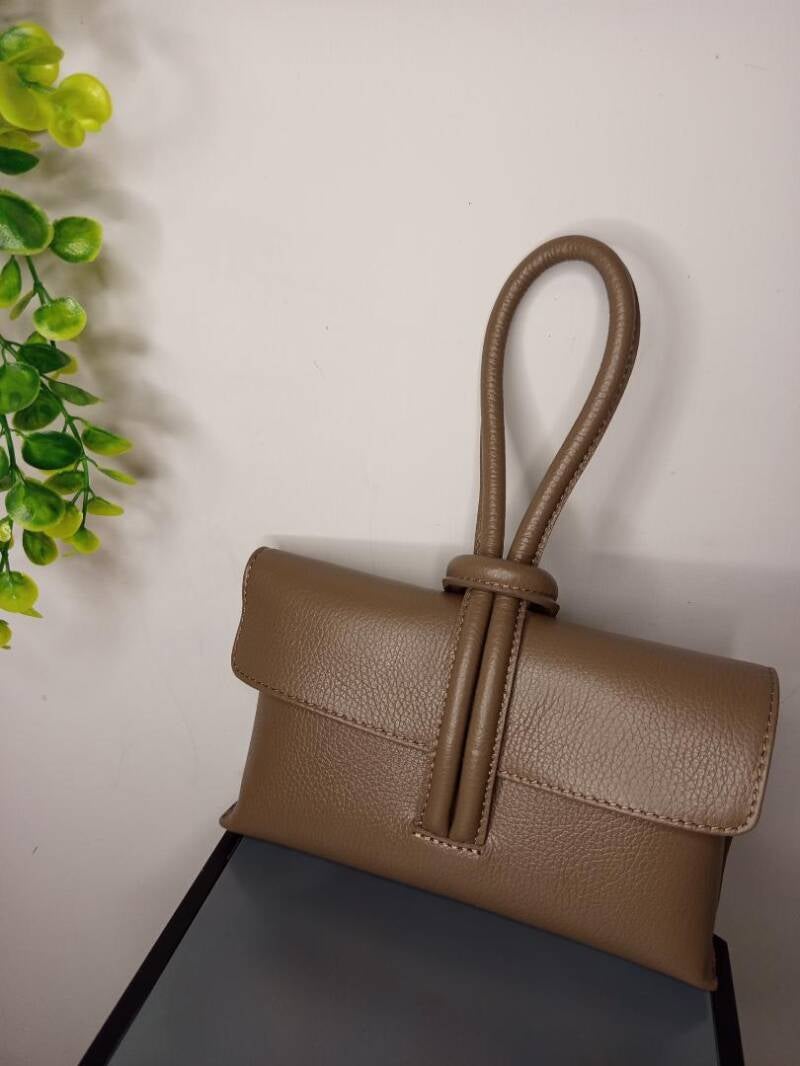 “Le Polsino” – Borsa da polso in vera pelle made in Italy