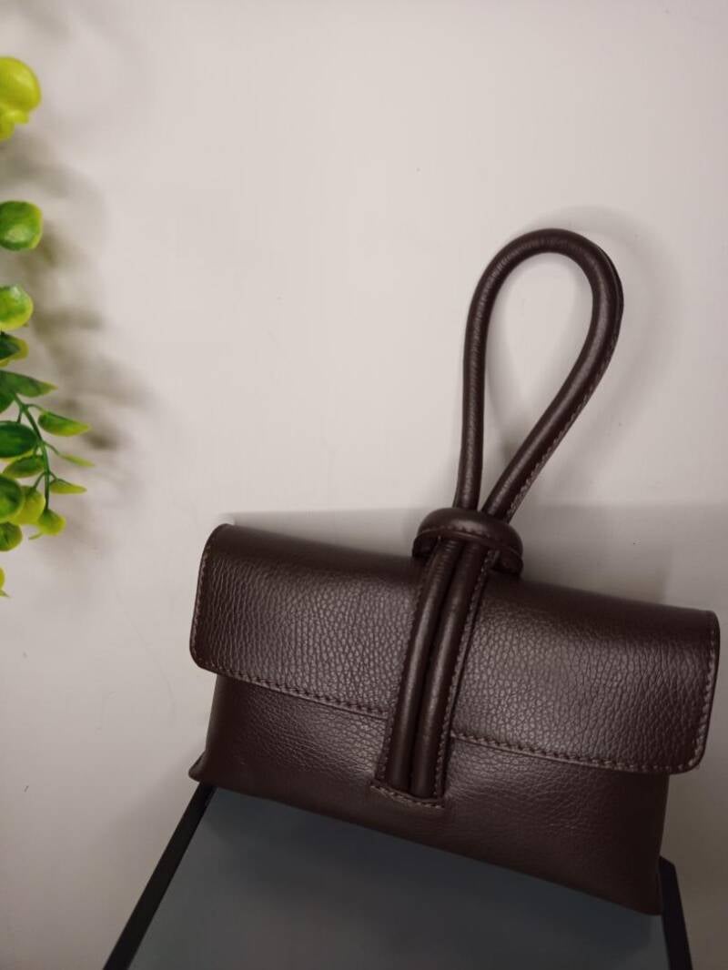 “Le Polsino” – Borsa da polso in vera pelle made in Italy