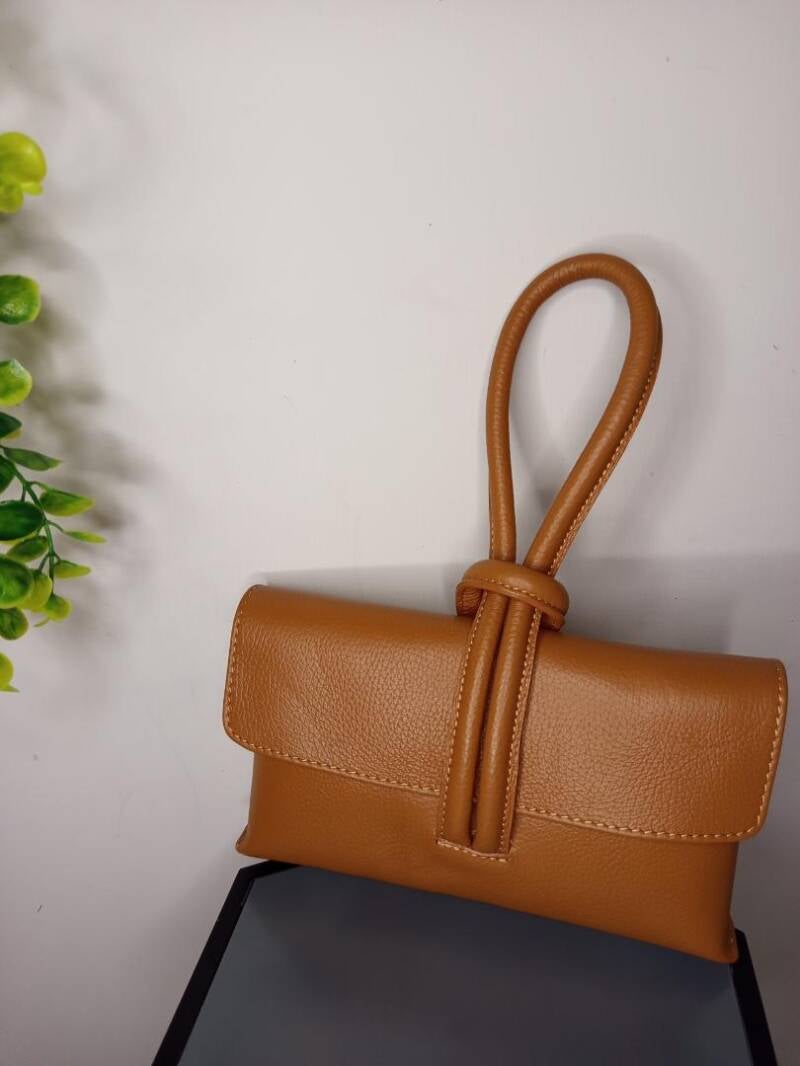 “Le Polsino” – Borsa da polso in vera pelle made in Italy