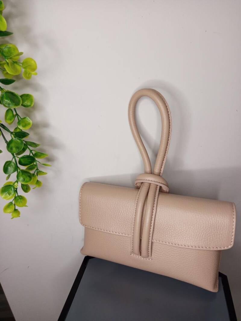“Le Polsino” – Borsa da polso in vera pelle made in Italy