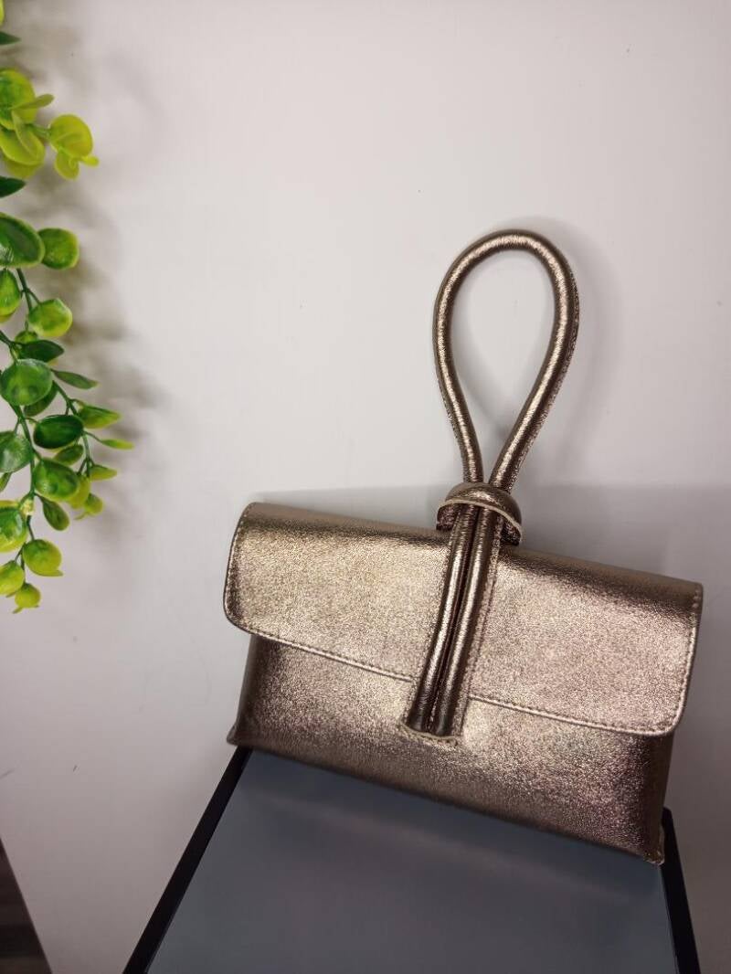 “Le Polsino” – Borsa da polso in vera pelle made in Italy