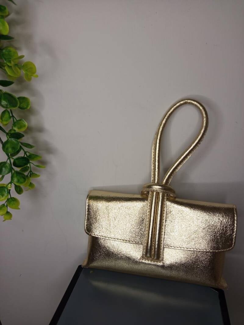 “Le Polsino” – Borsa da polso in vera pelle made in Italy