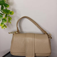 “Le Linguette” – Borsa a tracolla in vera pelle made in Italy