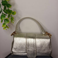 “Le Linguette” – Borsa a tracolla in vera pelle made in Italy