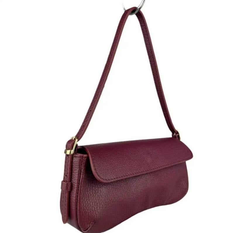 La Baguette – Borsa a Spalla in Vera Pelle Made in Italy