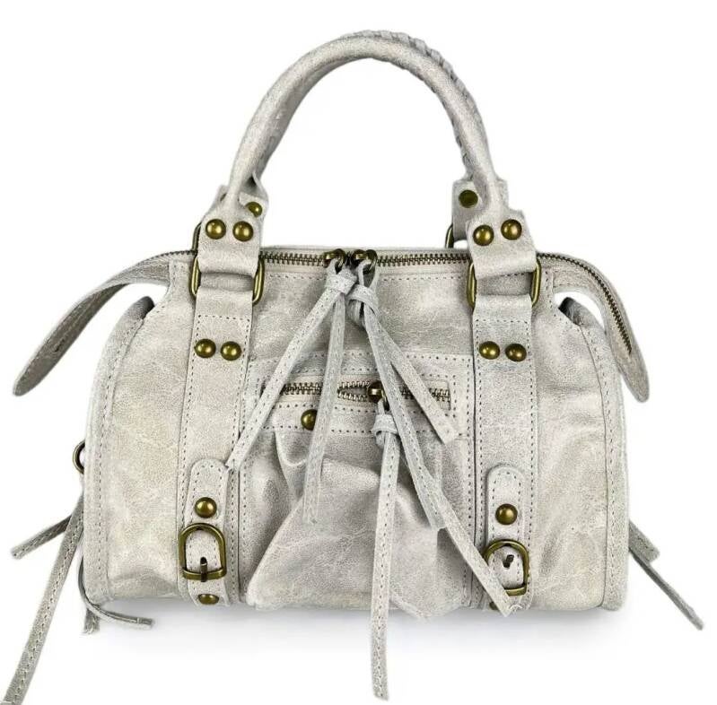 Borsa “Sidney” in Vera Pelle – Made in Italy - Verde / Vera pelle