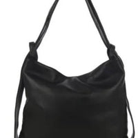 Borsa Convertibile a Zaino Ayla in Vera Pelle Made in Italy