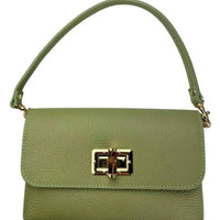 Le Bambú in Pelle – Borsa a Spalla in Vera Pelle Made in Italy