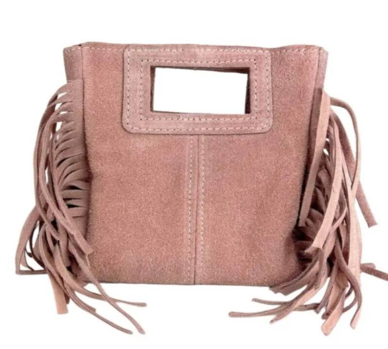 Le Frangettine Mini – Mini bag con frange in Vera Pelle Made in Italy
